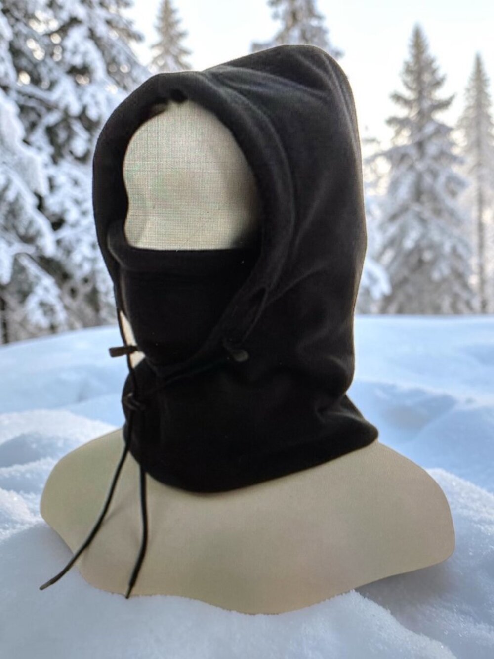 Arctic-Summit 6-in-1 Fleece Hood Unisex (BLACK) - NEW